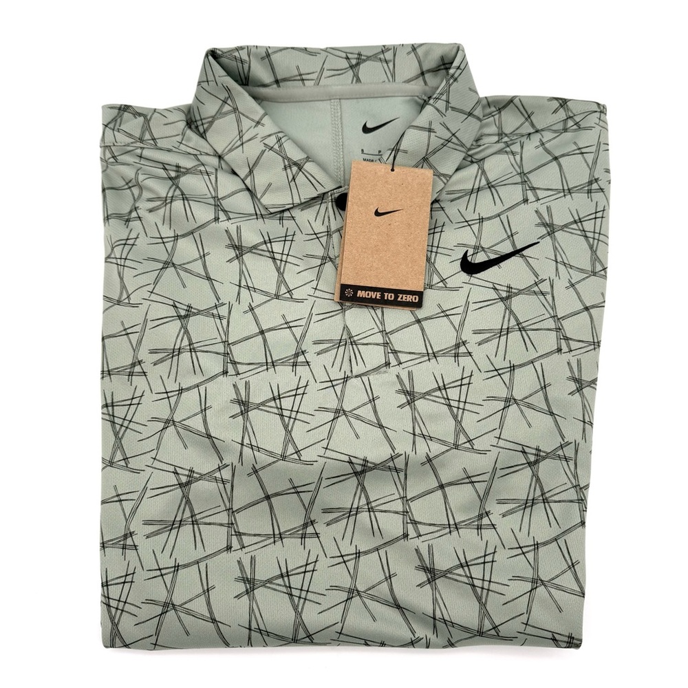 NWT New Nike Men's Dri-FIT Victory+ Pine Needle Print Golf Polo Small S Shirt - Picture 3 of 4